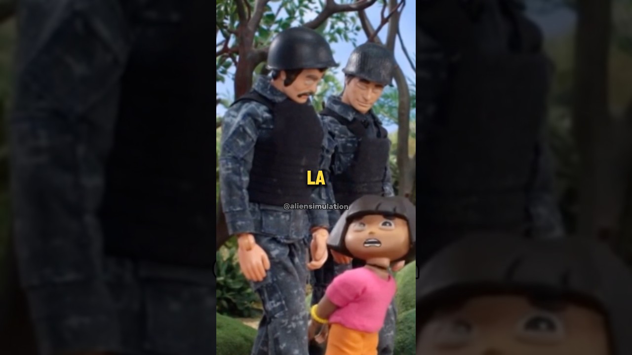 Дора-путешественница депортирована — короткометражный фильм «Робоцып»