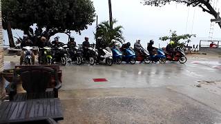 Honda PCX150 tuning. Club. Thailand. Meeting. Ко Чанг. 19.11.2017