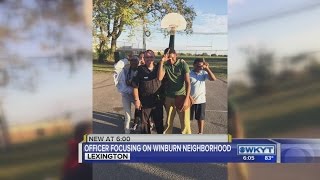 Lexington Police Officer taking on new role in Winburn neighborhood