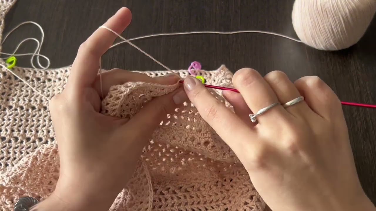 Кофточка из Pinterest| часть 2| мк для начинающих