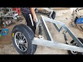 HOW TO MAKE A JEEP CAR WITH BIKES ENGINE 110CC PART 1