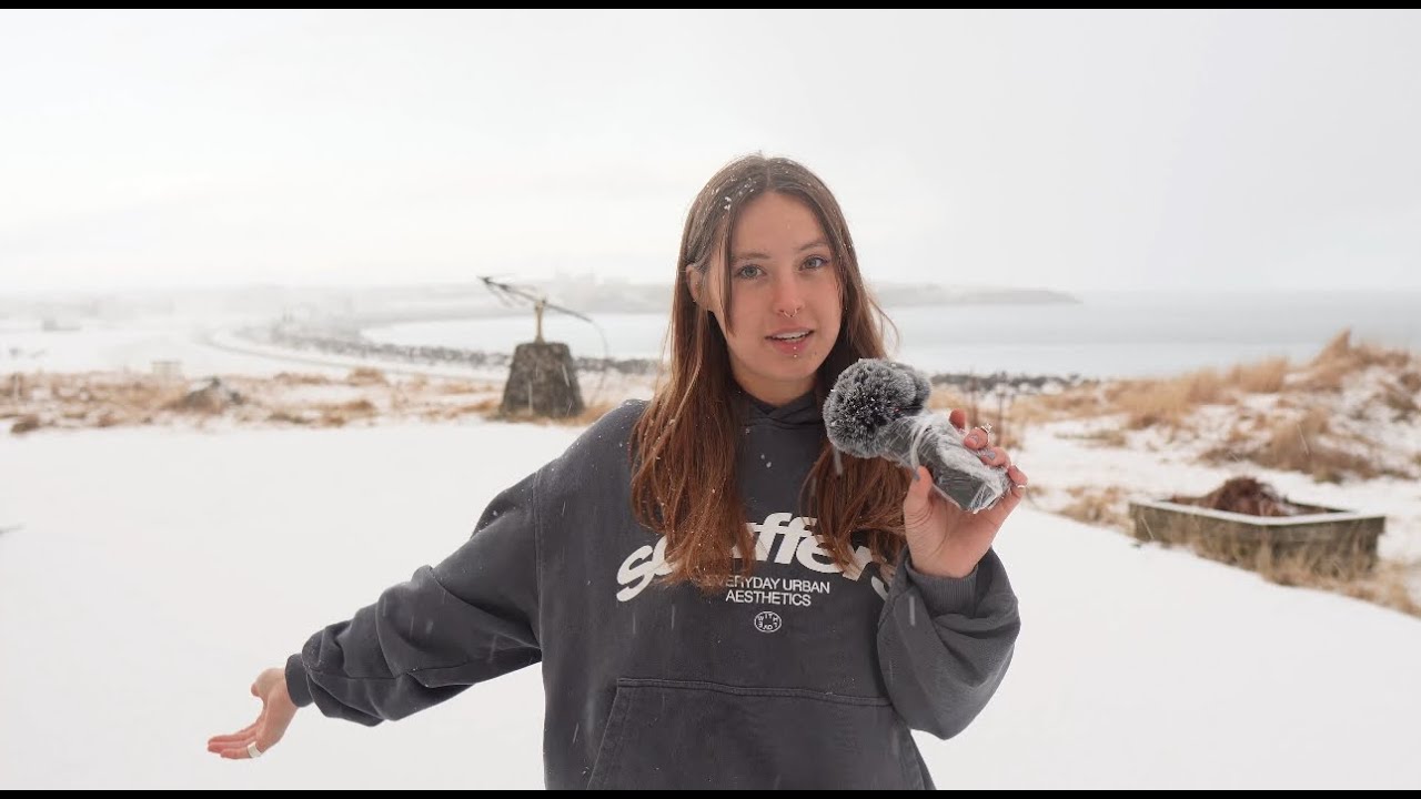 ASMR ~ Snow TRIGGERS ~ Outdoor (Iceland)