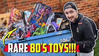 We found 80's TOYS worth £1000's in a DUMPSTER?! - Toy Hunt of the Decade!! + BIG Studio Update!