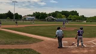 Paul cuts off Russ's gapper, CNMSBL 65+ Rockies vs Pirates, June 3, 2026