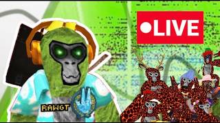 🔴Gorilla Tag LIVE with VIEWERS🔴 (road to 8100)