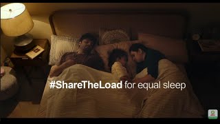 Ariel #ShareTheLoad for Equal Sleep