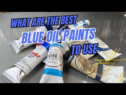 Why these, are the Best Blue Paints for Artists #paintingtutorials