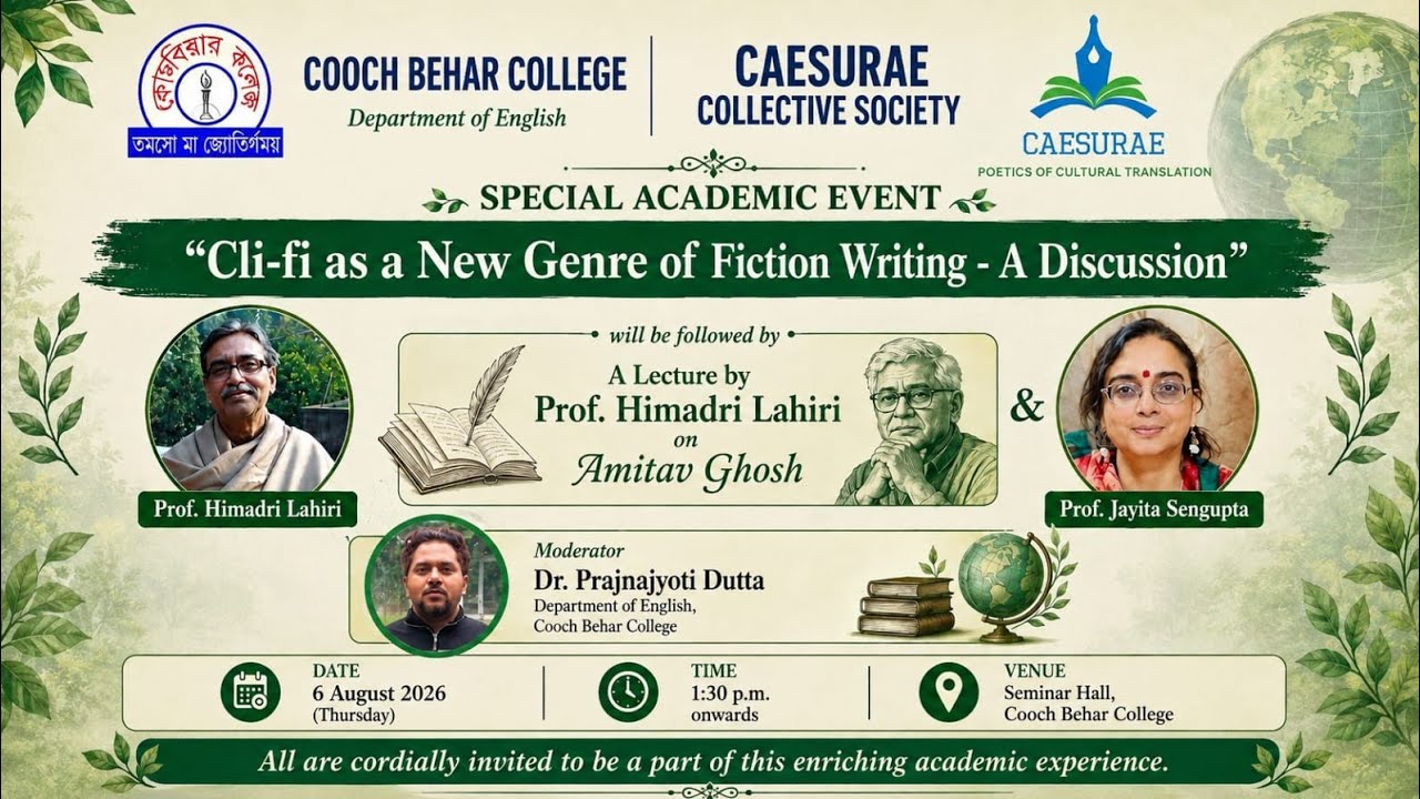 Cli-fi as a New Genre of Fiction Writing - A Discussion