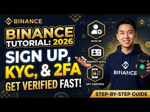 Binance Sign Up Tutorial for Beginners | How to Create a Binance Account