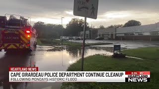 Cape Girardeau police department continues to assess flood damage