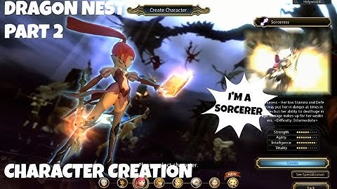 DragonNest SEA Part 2 - Character Creation