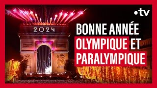 L’incroyable show visuel du Nouvel An sur les Champs-Élysées (Paris 2024)