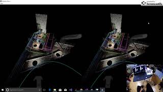 VTK OpenVR + HTC vive + Point Cloud