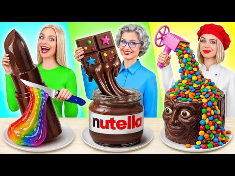Me vs Grandma Cooking Challenge | Funny Kitchen Battle by Super Hyper DO