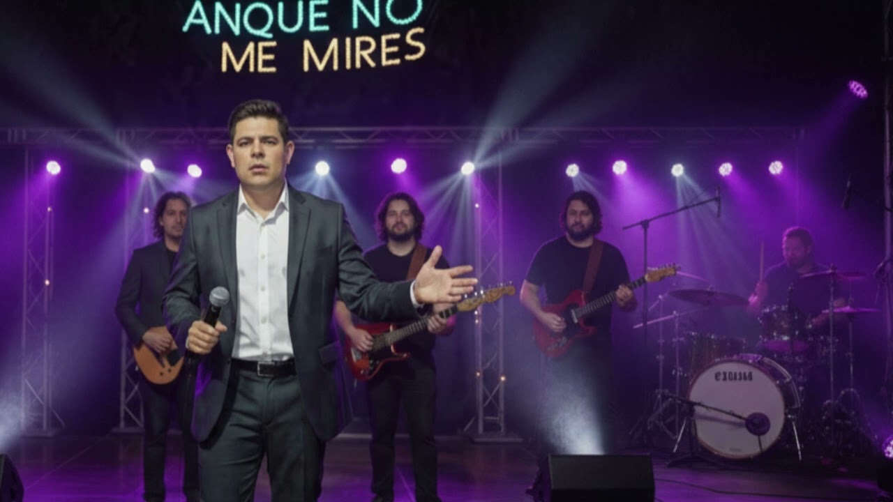 AUNQUE NO ME MIRES  (MERENGUE)