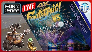 🔴 LIVE: Disney World – YOU Pick! Fantasmic vs Disney Fireworks [4K]