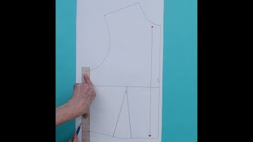 How to Add Seam Allowance to a Pattern   #shorts