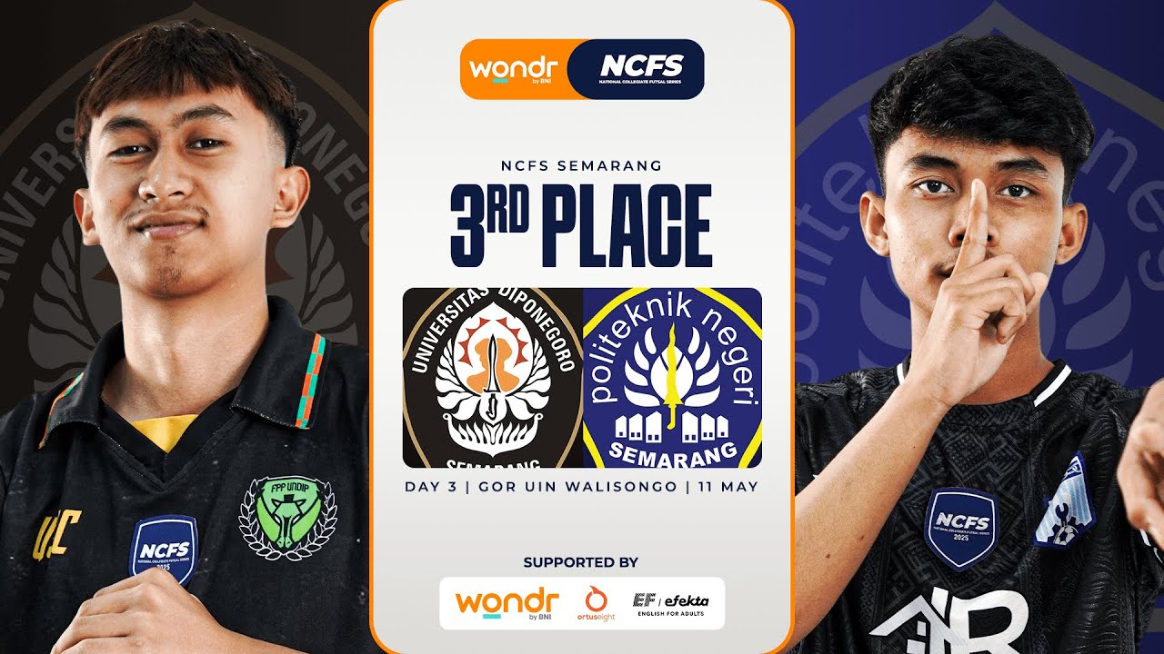 FTM - POLITEKNIK NEGERI SEMARANG vs FPP - UNIVERSITAS DIPONEGORO | NCFS SEMARANG | THIRD PLACE
