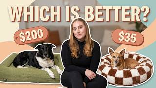 $200 vs $35 Dog Bed: Is The Expensive One Really Better?