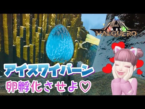 Ark Valguero アイスワイバーン卵孵化を見守ろうの回 Youtube