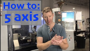 Setting up and Programming a 5 axis trunnion