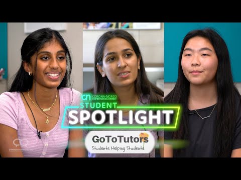 CNUSD Student Spotlight - GoToTutors