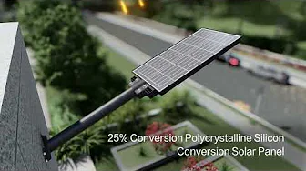 Hykoont BM024 Solar Street Light 21600 Lumens with Long Lasting Battery #outdoorlighting #hykoont