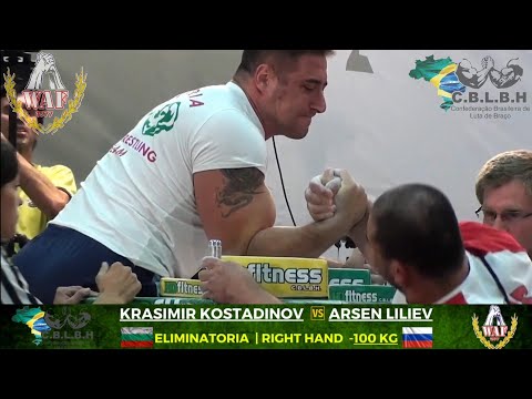 KRASIMIR KOSTADINOV vs ARSEN LILIEV|WORLD ARMWRESTLING CHAMPIONSHIP 2012 #luchadebrazos  #viral