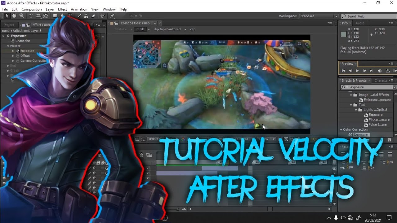 TUTORIAL GMV VELOCITY - AFTER EFFECTS - YouTube