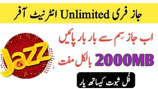 Jazz Sim per 2000MB Internet bar bar hasil karo 2019 screenshot 1