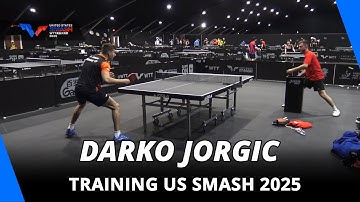 Darko Jorgic Ripping Backhands! | Training | US Smash 2025