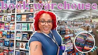 come to a book warehouse with me 📚📦✨ | 80+ book haul & everything you need to know
