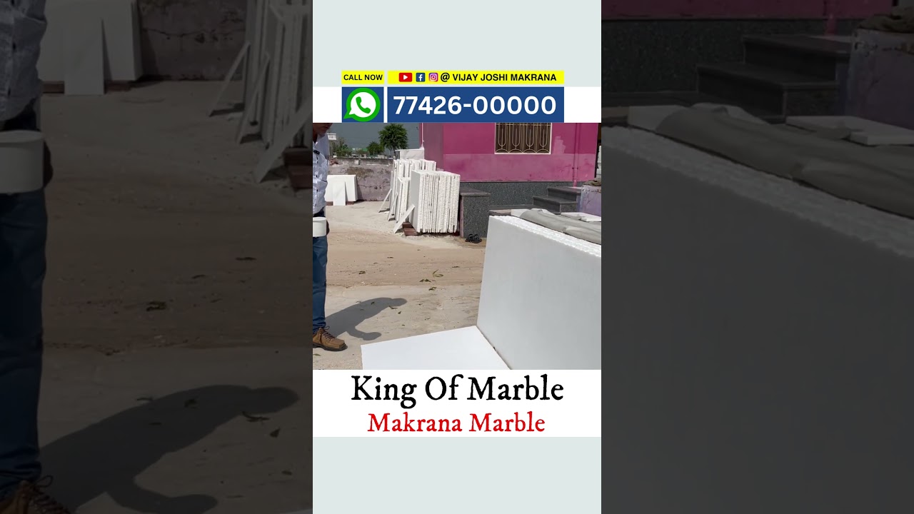 Makrana Marble Slabs Premium Quality 100% Original Makrana 77426-00000