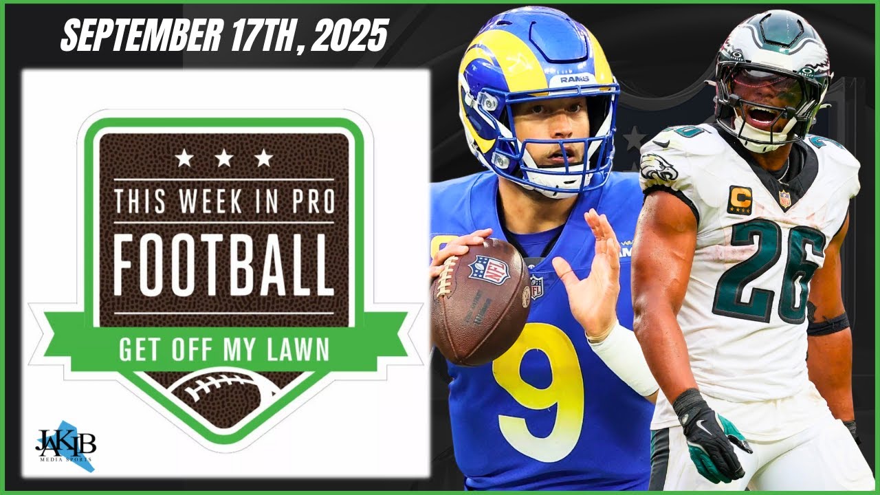 NFL Week 3 | This Week in Pro Football with Pat Callahan | September 17th, 2025