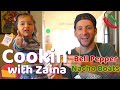 Cookin with Zaina - Bell Pepper Nacho Boats