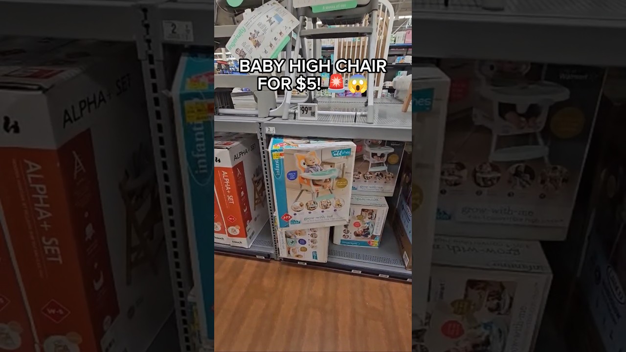 INFANTINO BABY HIGH CHAIR FOR $5 