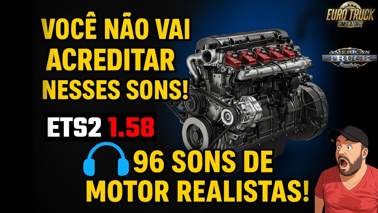 Os SONS mais FORTES do ETS2 e ATS que Você Precisa Conhecer!