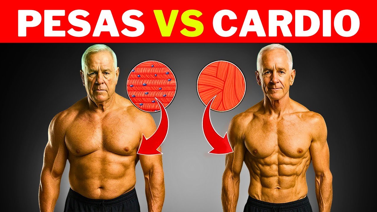¿Qué Es Mejor Cuando Envejecemos: PESAS O CARDIO? Como El Cardio Interfiere En El Crecimiento