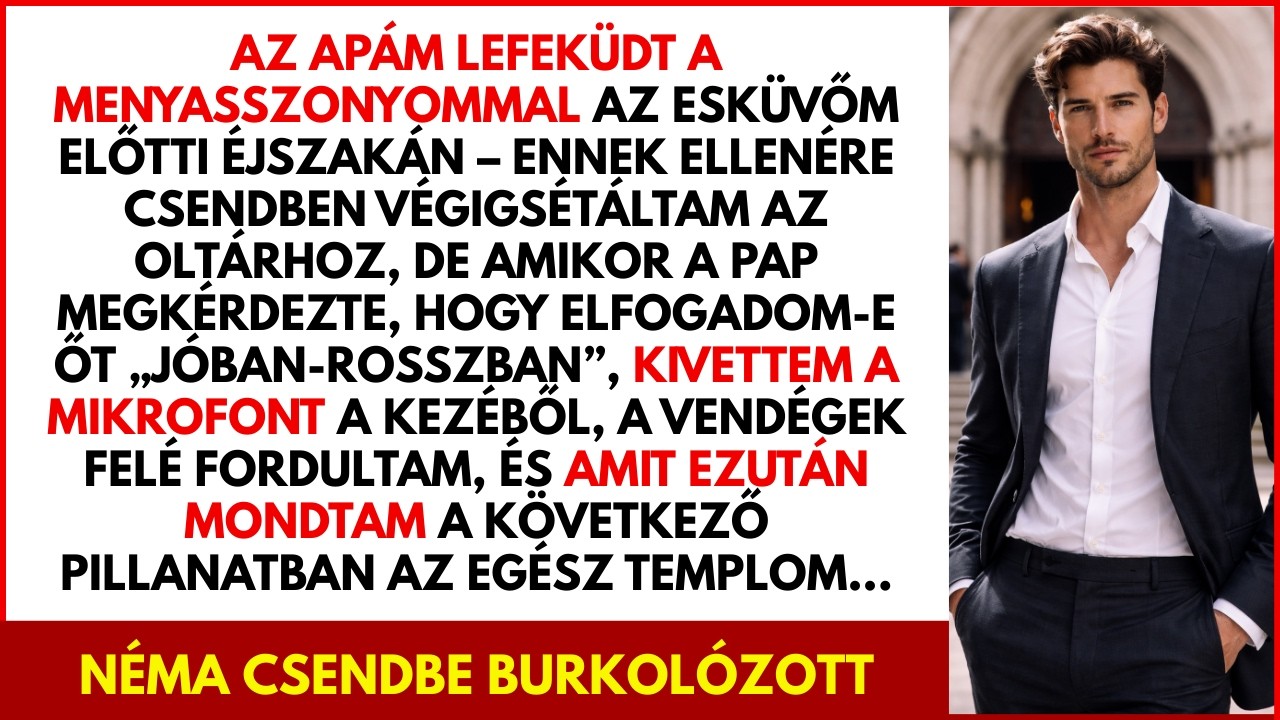 Az esküvőm előtt apám elárult – Amit tettem, elnémította az egész templomot
