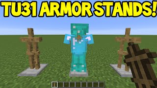 Minecraft (Xbox360/PS3) - TU31 ARMOR STANDS! - Feature Explained