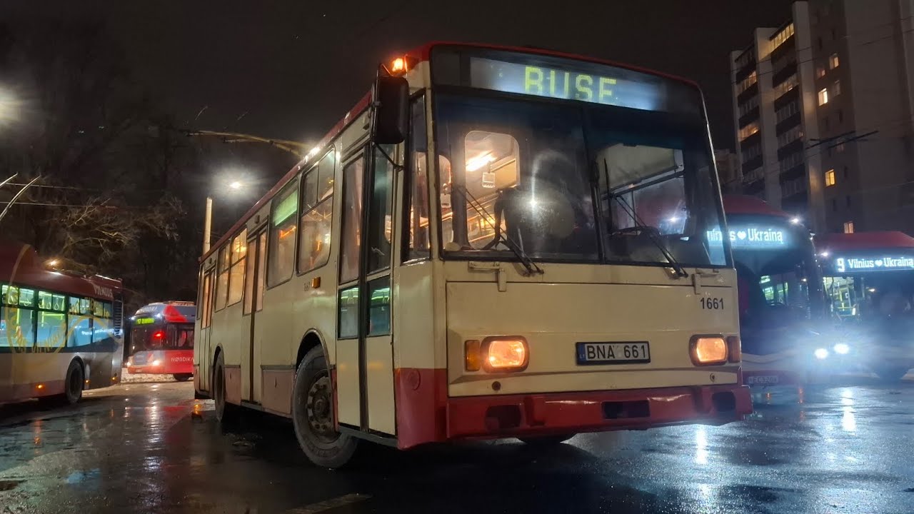 (VVT 1TP) Škoda 14Tr17/6M #1661 / Vilnius, Lithuania /