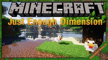 Just Enough Dimensions Mod 1.12.2 Download - How to install it for Minecraft PC