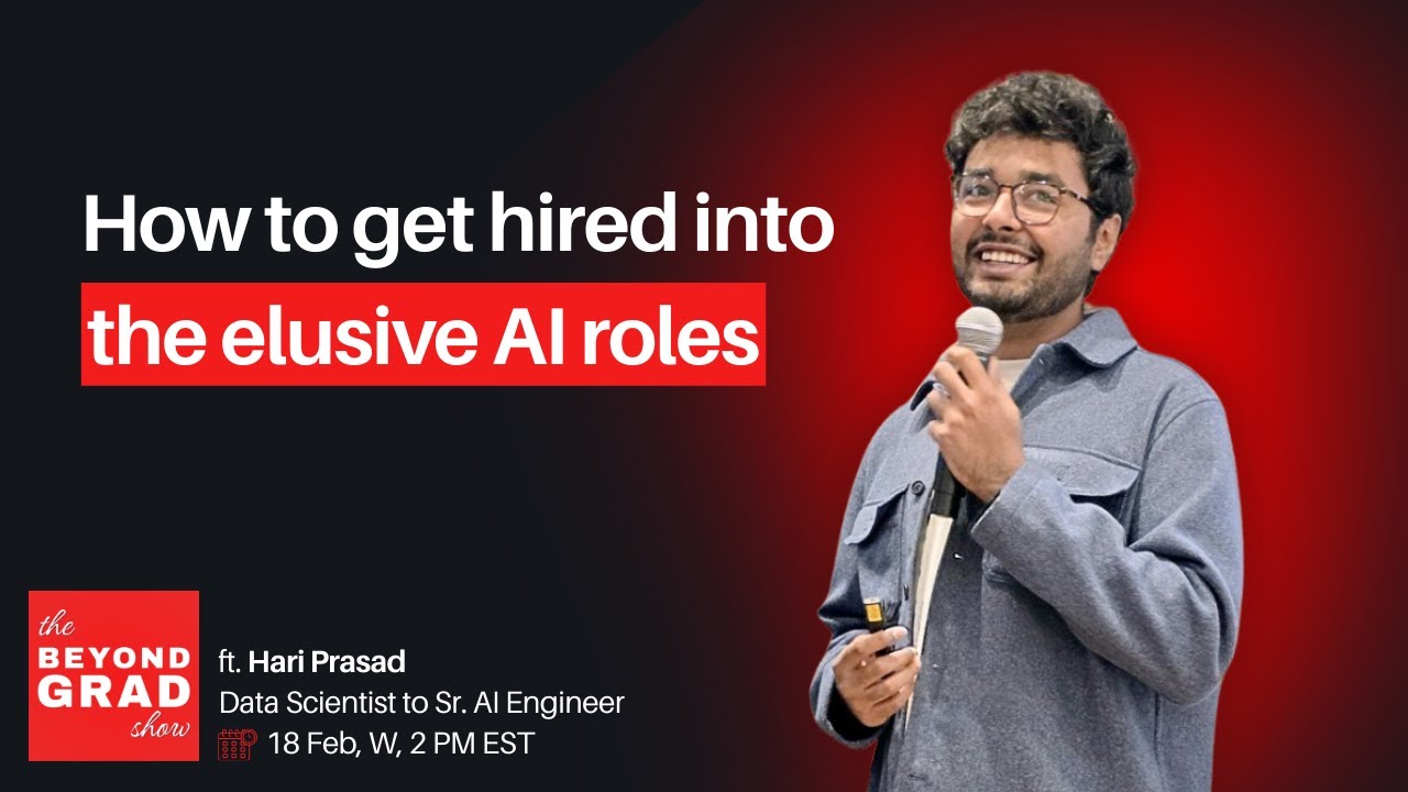 Sr. AI Engineer On Project Building Your Way To AI Roles ft. Hari
