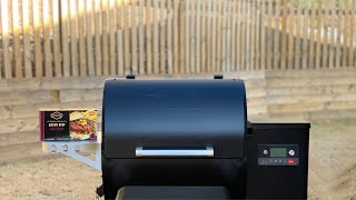 How to Grill Frozen 1/3 Pound Angus Burgers on a Traeger Wood Pellet Grill