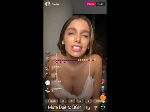 US Model: Lyna Perez (lynaritaa) 's InstaLive (200421) #3-1 - YouTube