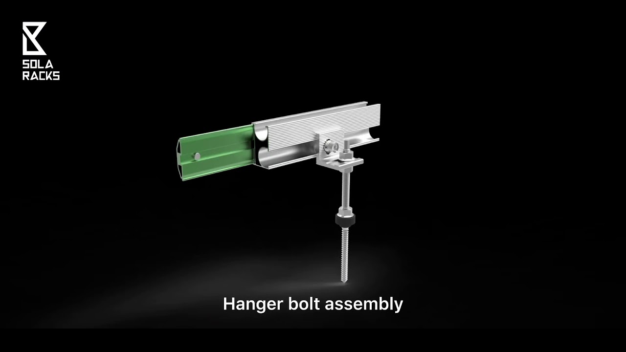 New self-tapping hanger bolt for steel purlin