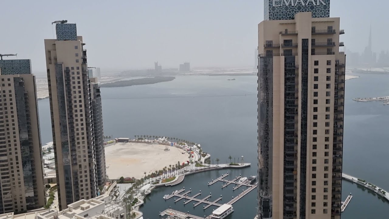 Dubai Creek Harbour Construction Update July 2021. Pay 20% and move in now!
