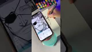 This drawing tool is also amazing #hot spot #Draw #Hand #Art student #Art on TikTok