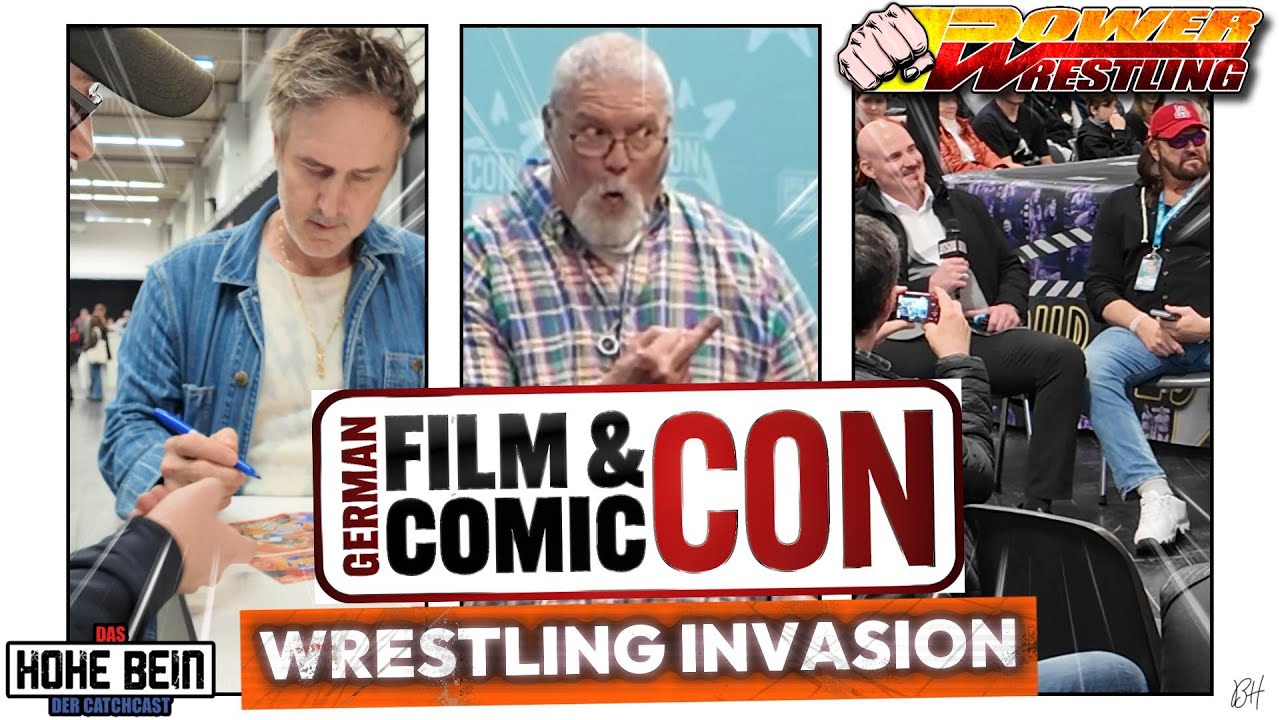 Jede Menge Wrestling bei der Comic Con in Dortmund 2025 