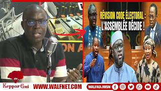 Loi portant modification de L29/30 "cette majorité n'est pas Diomayenne, Sonko la député yi.."M.Diop